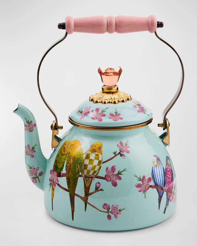 Parakeet Party 2-Quart Tea Kettle